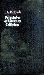 PRINCIPLES OF Literary Criticism