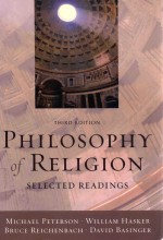 PHILOSOPHY OF RELIGION SELECTED READINGS THIRD EDITION