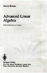 ADVANCED LINEAR ALGEBRA WITH 26 ILLUSTRATIONS IN 33 PARTS