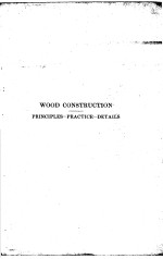 WOOD CONSTRUCTION