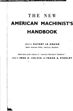 THE NEW AMERICAN MACHINIST'S HANDBOOK