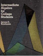 INTERMEDIATE ALGEBRA FOR COLLEGE STUDENTS