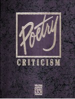 Poetry Criticism Volume 35