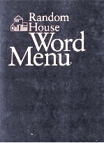 RANDOM HOUSE WORD MENU