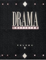 DRAMA CRITICISM VOLUME 8