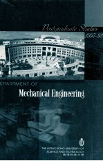 POSTGRADUATE STUDIES 1997-98 DEPARTMENT OF MECHANICAL ENGINEERING