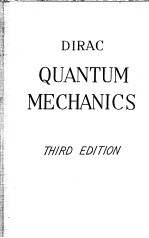 PRINCIPLES OF QUANTUM MECHANICS