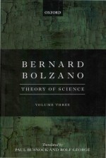 Theory of science Volume Three