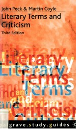 Literary Terms and Criticism Third Edition