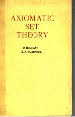 AXIOMATIC SET THEORY