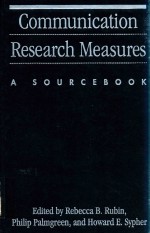 Communication Research Measures A Sourcebook