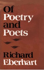 OF POETRY AND POETS