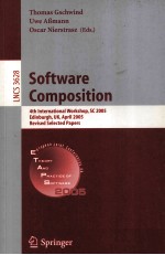 Lecture Notes in Computer Science 3628 Software Composition 4th International Workshop