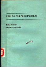 PROLOG FOR PROGRAMMERS