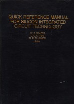 QUICK REFERENCE MANUAL FOR SILICON INTEGRATED CIRCUIT TECHNOLOGY