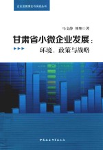 甘肃省小微型企业发展  环境、政策与战略