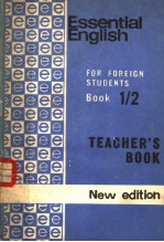 ESSENTIAL ENGLISH  FOR FOREIGN STUDENTS  BOOK 1-2