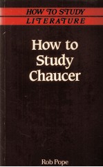 How to Study Chaucer