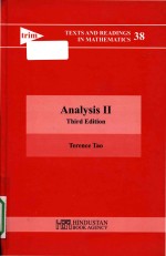 Analysis II Third Edition