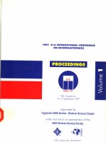 1997 21st INTERNATIONAL CONFERENCE ON MICROELECTRONICS PROCEEDINGS VOLUME 1