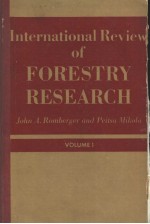 INTERNATIONAL REVIEW OF FORESTRY RESEARCH VOLUME 1