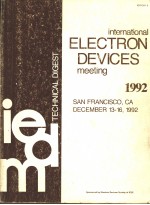 INTERNATIONAL ELECTRON DEVICES MEETING 1992