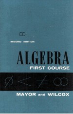 Algebra First Course Second Edition