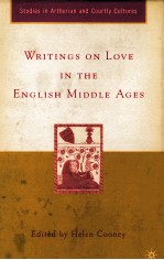 WRITINGS ON LOVE IN THE ENGLISH MIDDLE AGES