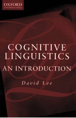 COGNITIVE LINGUISTICS AN INTRODUCTION