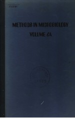 METHODS IN MICROBIOLOGY  VOLUME 6A