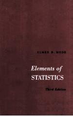 Elements of Statistics Third Edition