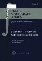 Function theory on symplectic manifolds volume 34