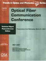 TOPS VOLUME 54  OPTICAL FIBER COMMUNICATION CONFERENCE  TECHNICAL DEGEST POSTCONFERENCE EDITION  PRE