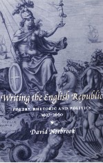 Writing the English Republic POETRY