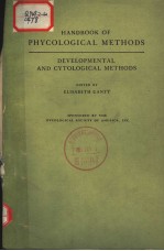 HANDBOOK OF PHYCOLOGICAL METHODS  DEVELOPMENT AND CYTOLOGICAL METHODS