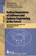 Lecture Notes in Computer Science 2941 Radical Innovations of Software and Systems Engineering in th