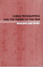 Linear Programming And The Theory of The Firm