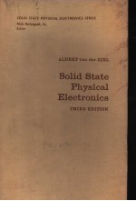 SOLID STATE PHYSICAL ELECTRONICS  THIRD EDITION