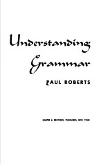 UNDERSTANDING GRAMMAR