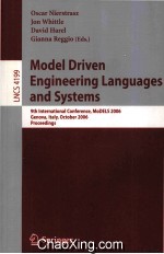 Lecture Notes in Computer Science 4199 Model Driven Engineering Languages and Systems 9th Internatio