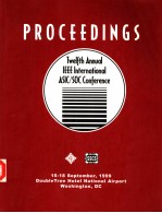 PROCEEDINGS OF THE TWELFTH ANNUAL IEEE INTERNATIONAL ASIC/SOC CONFERENCE