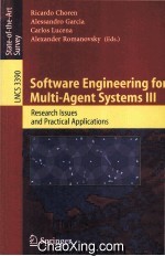 Lecture Notes in Computer Science 3390 Software Engineering for Multi-Agent Systems III Research Iss