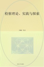 检察理论  实践与探索