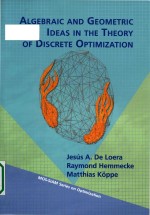 Algebraic and geometric ideas in the theory of discrete optimization