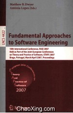 Lecture Notes in Computer Science 4422 Fundamental Approaches to Software Engineering 10th Internati