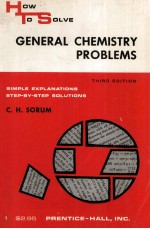 How To Solve General Chemistry Problems Third Edition