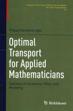 Optimal transport for applied mathematicians calculus of variations