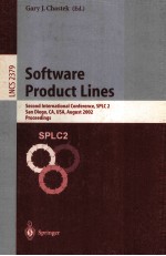 Lecture Notes in Computer Science 2379 Software Product Lines Second International Conference