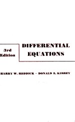 Differential Equations 3rd Edition