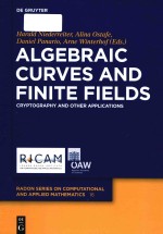 Algebraic curves and finite fields cryptography and other applications Volume 16